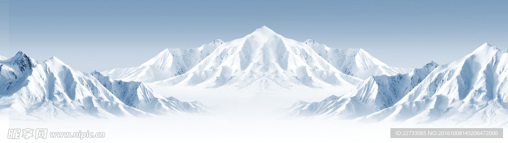 雪山背景