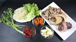 水煮牛杂食材