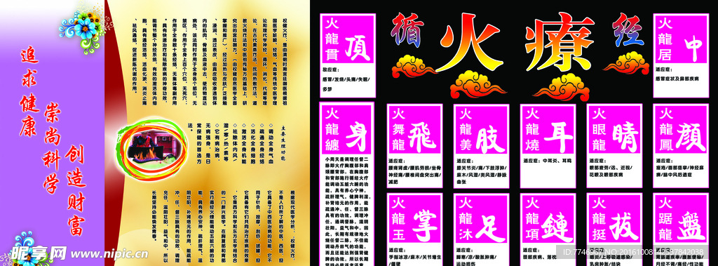 循经火疗