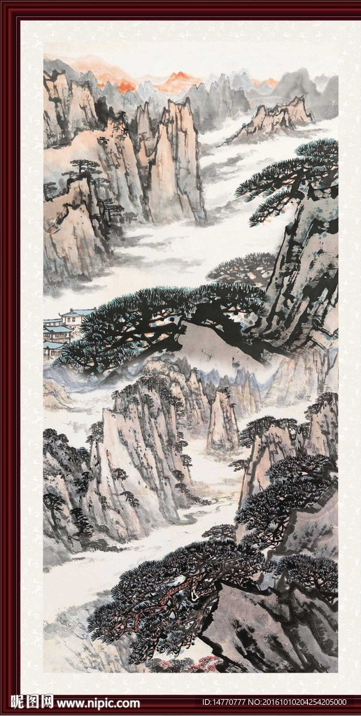 国画山水