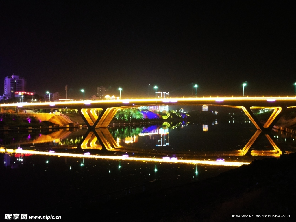 夜景  霓虹灯