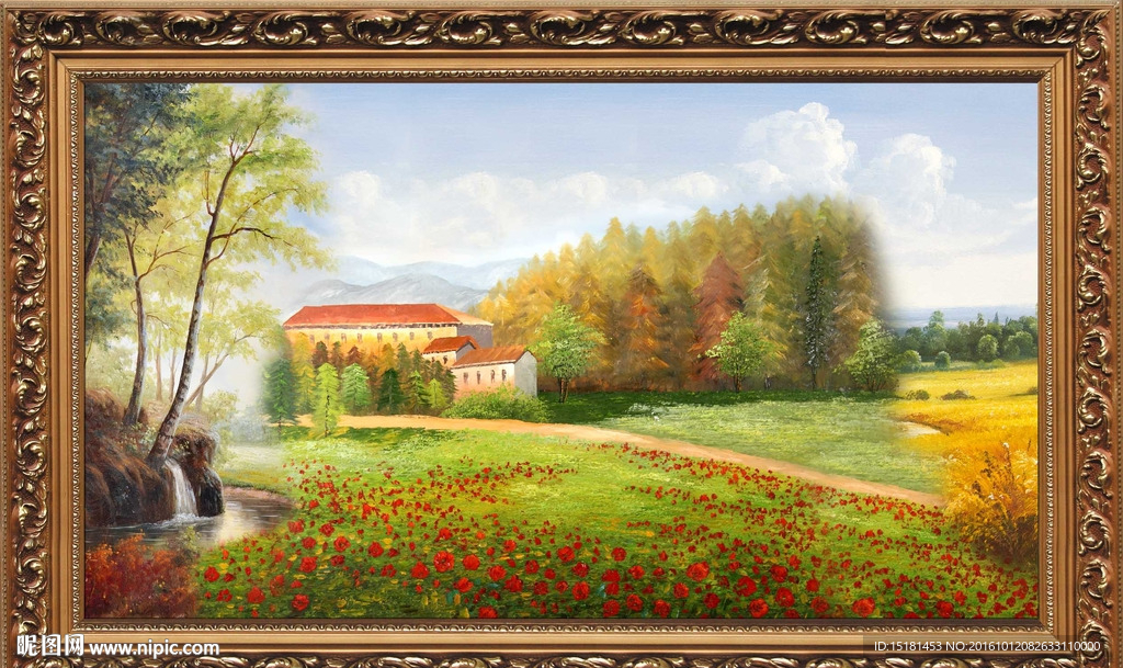 风景油画