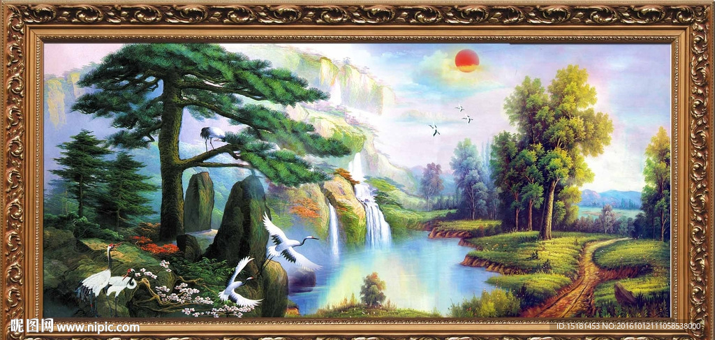 风景油画