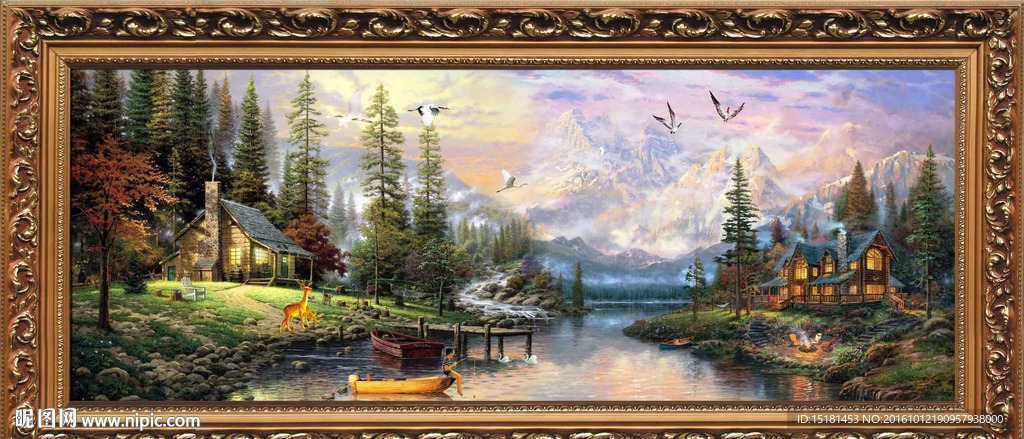 风景油画