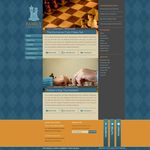 棋类网站模板