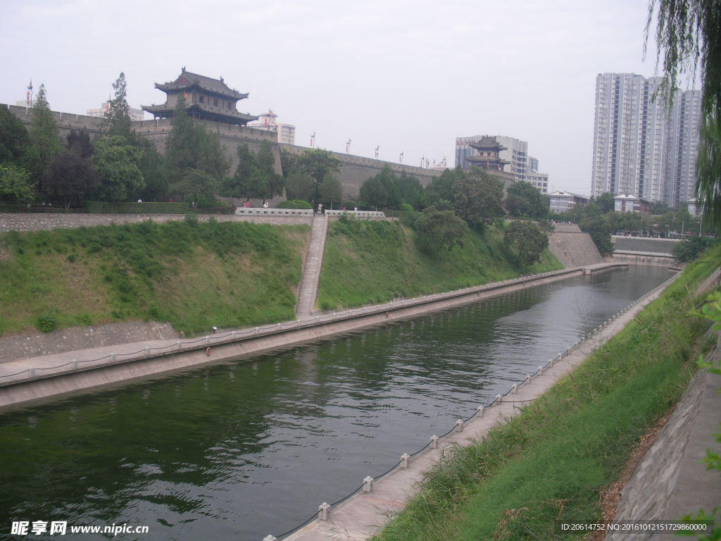 西安护城河