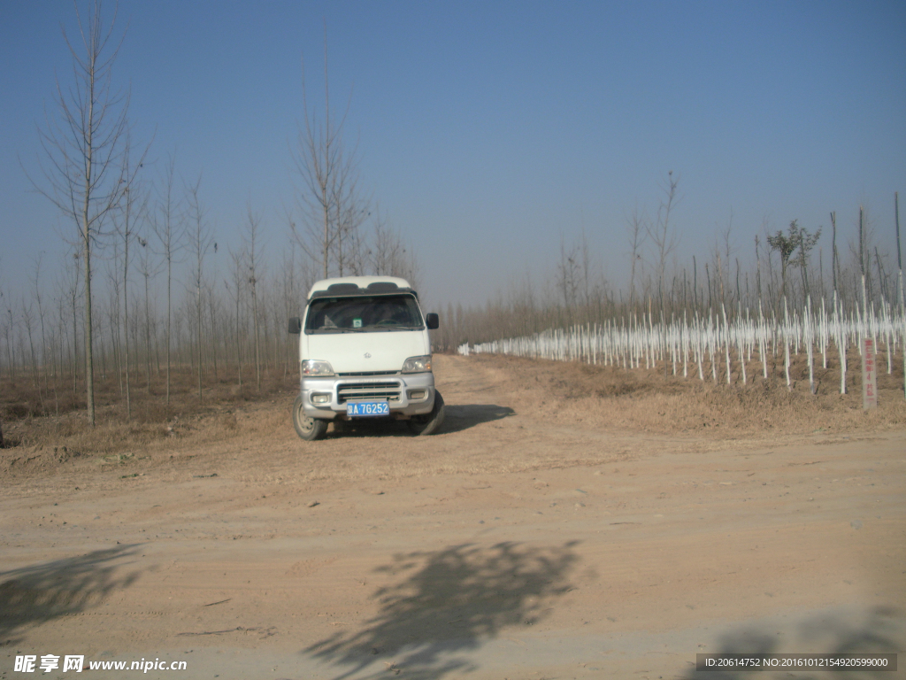 行驶在路上的汽车