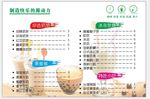 奶茶店价目表