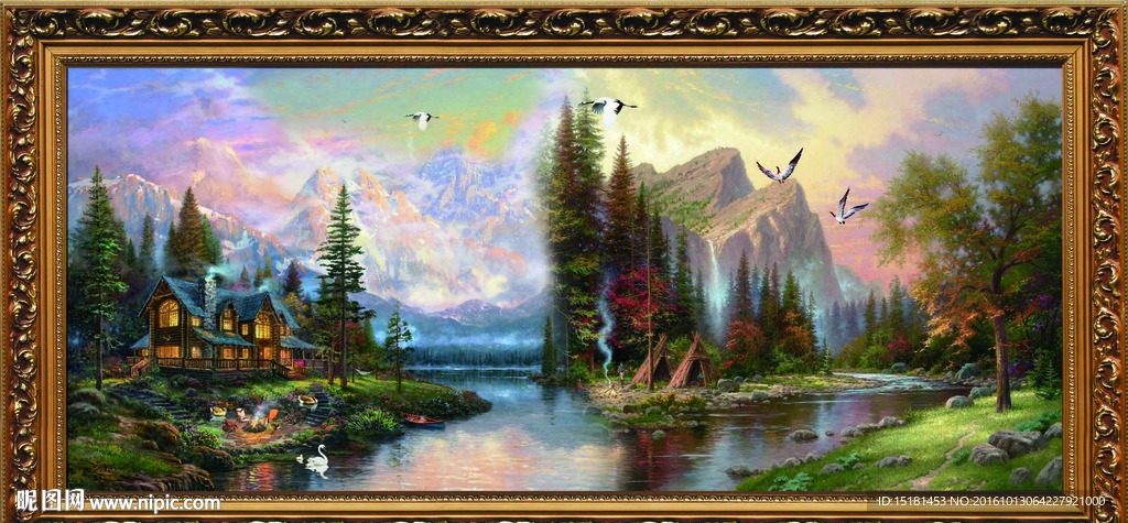 风景油画