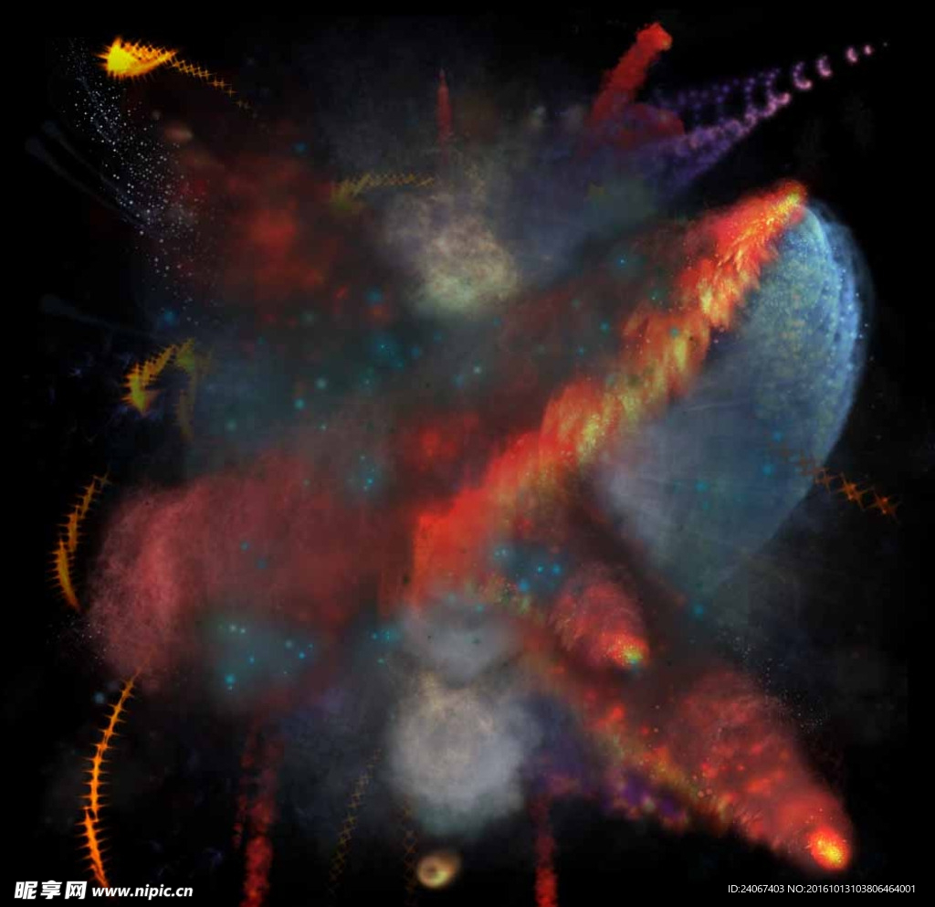 火花星空