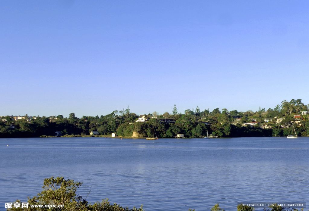奥克兰海滨风景
