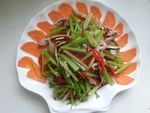 芹菜炒肉丝