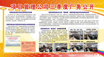 公司业绩展板