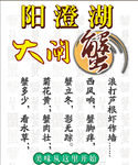 大闸蟹展架