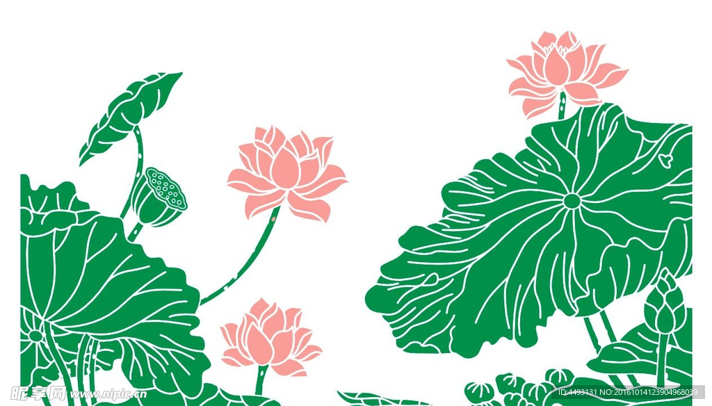 硅藻泥 荷花