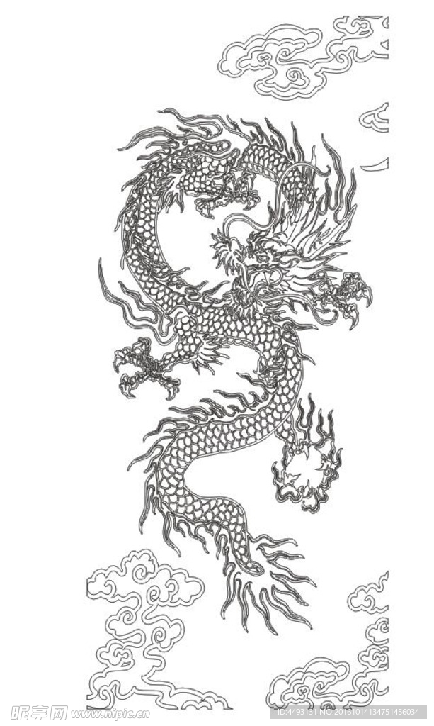 硅藻泥玄关  龙