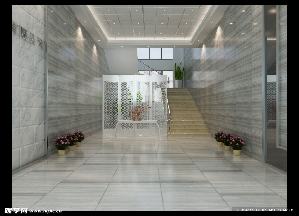 办公楼大厅方案