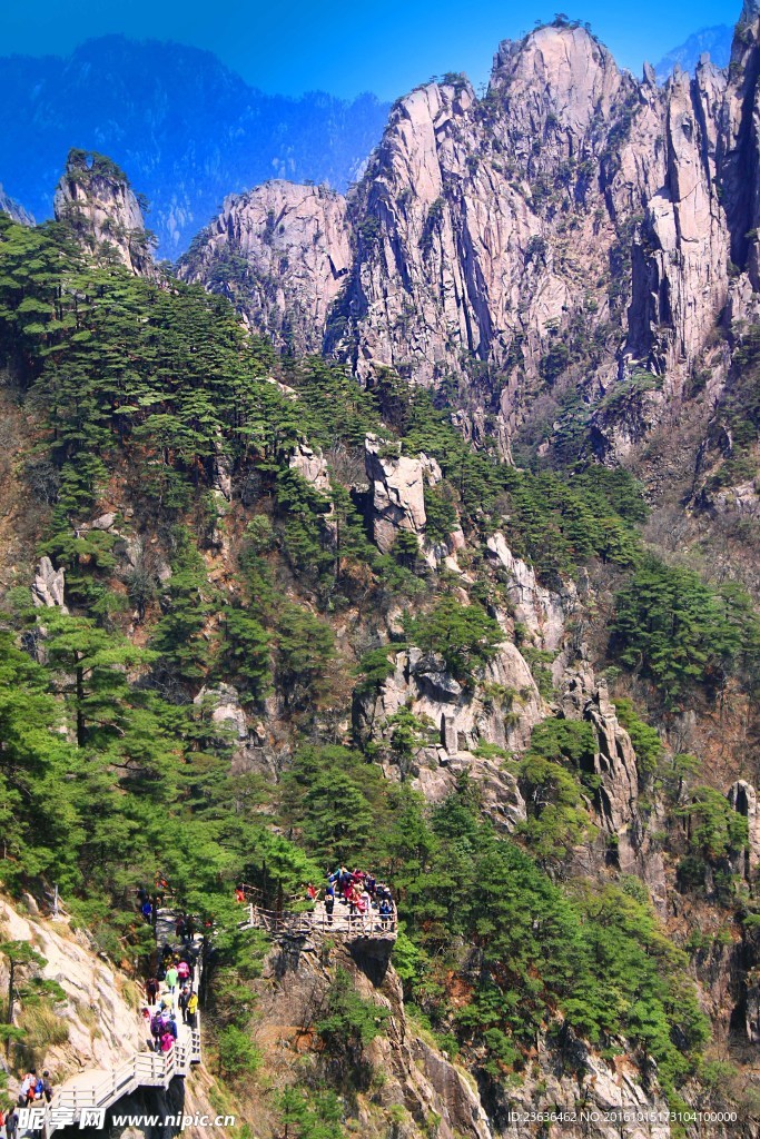 黄山春雪