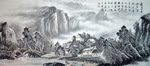 山水画 远上寒