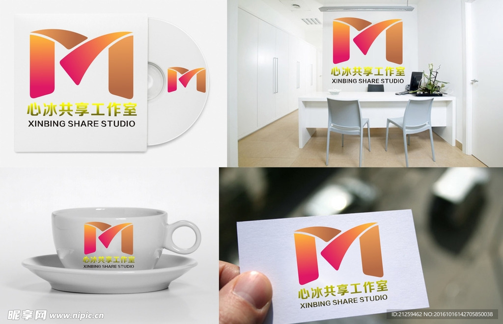M字母LOGO