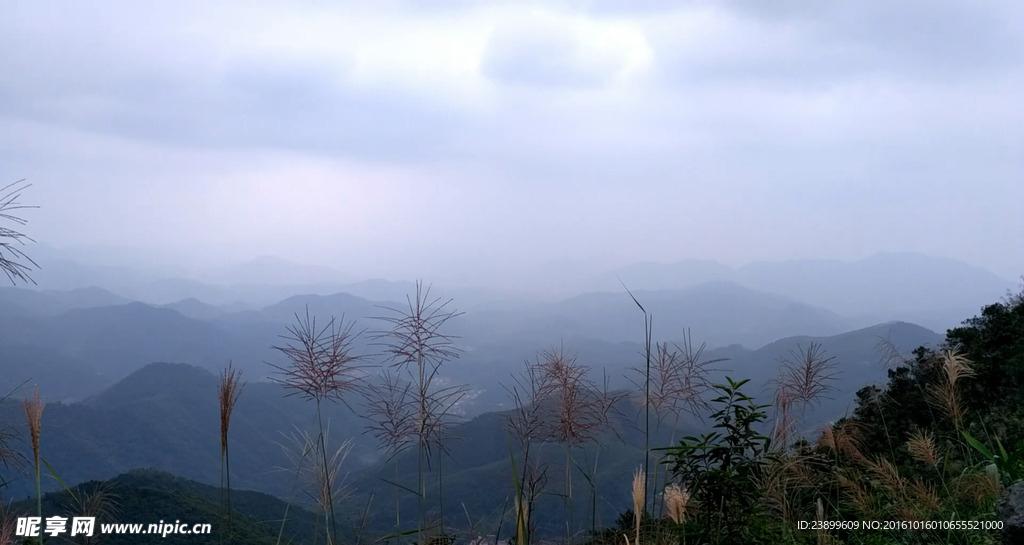 山顶山景 延时摄影