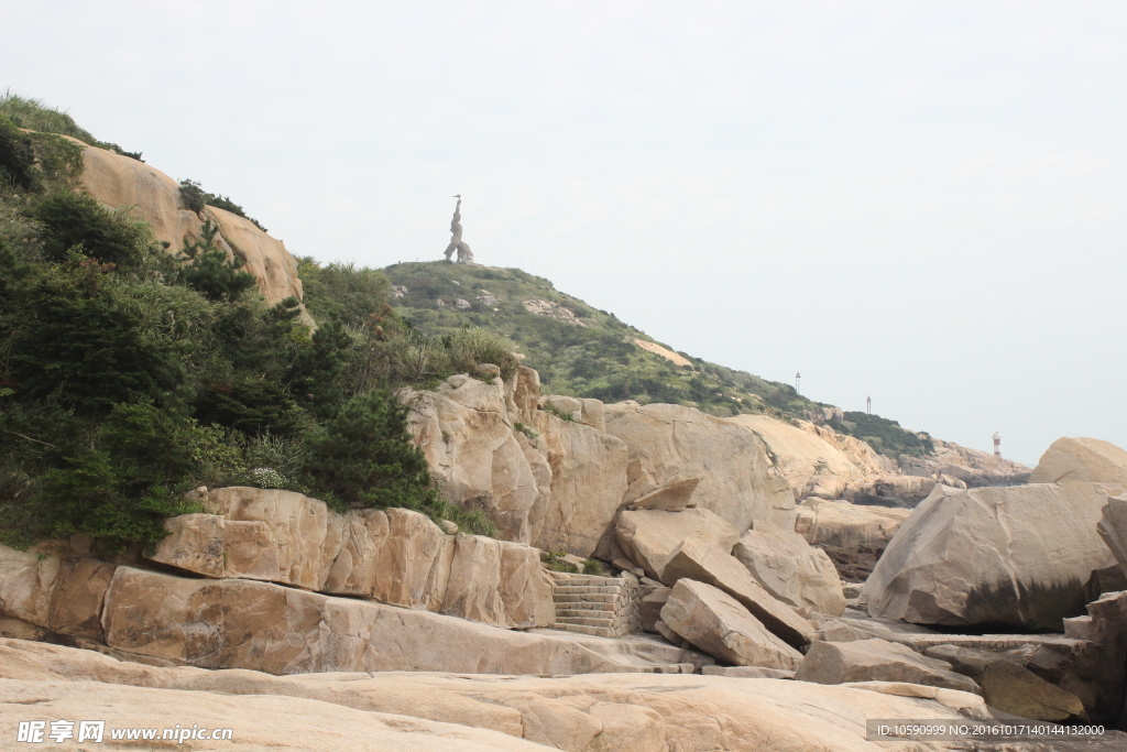 东极岛东陌雕塑