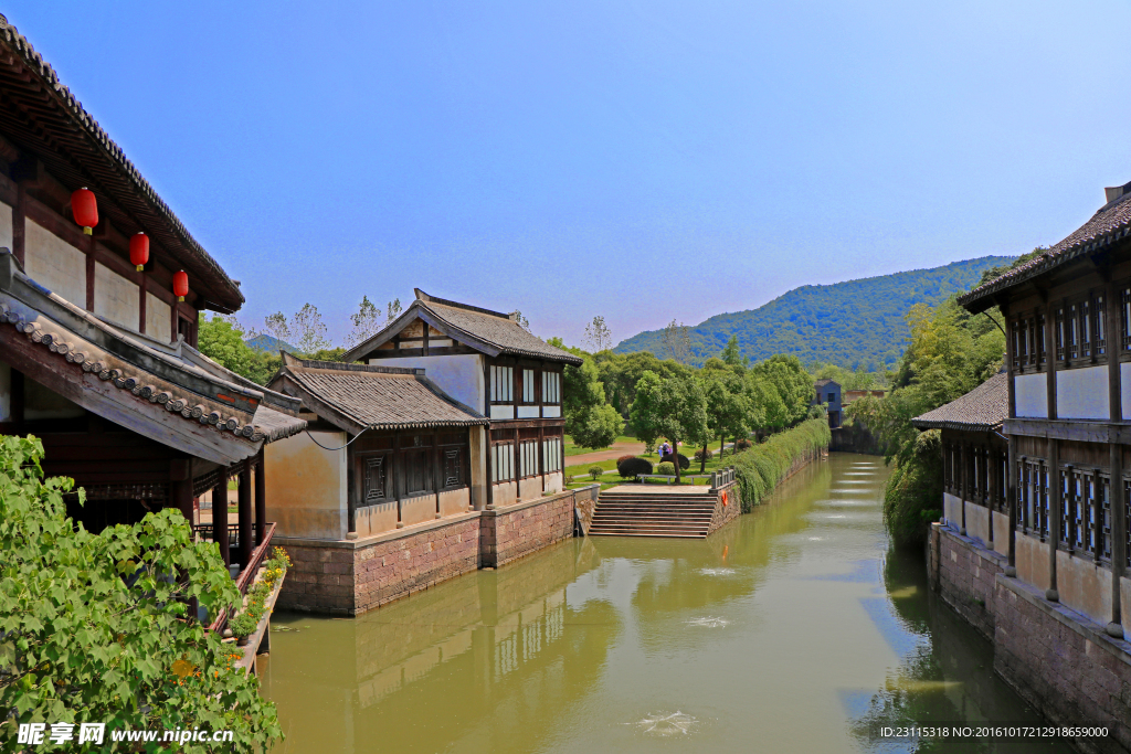 象山影视城 古城池