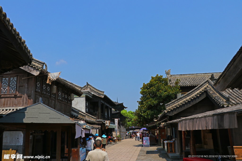 象山影视城 古代街道