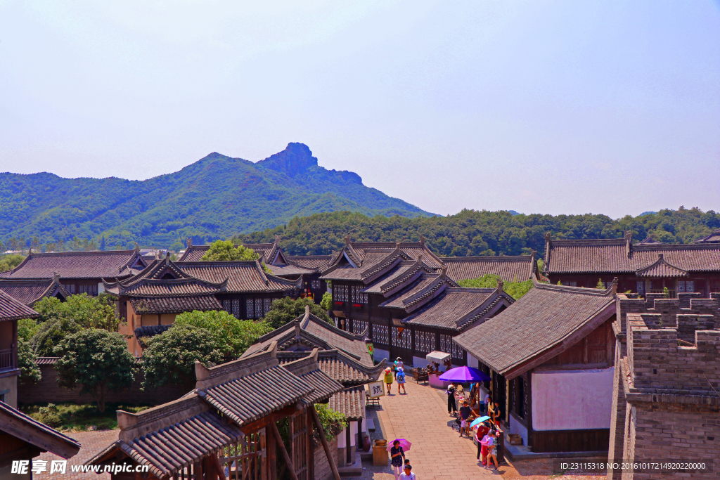 象山影视城 全景