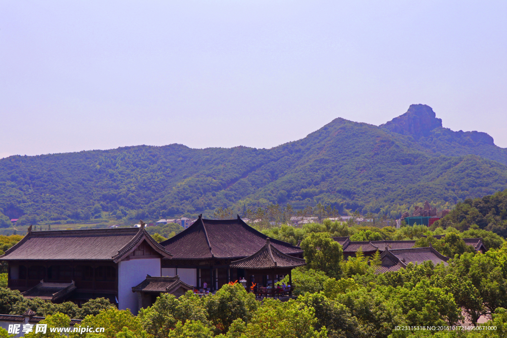 象山影视城 远景