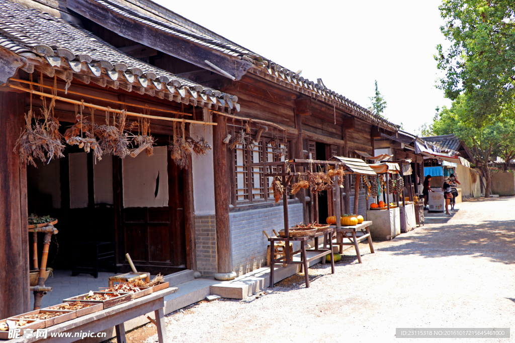 象山影视城 古代商铺