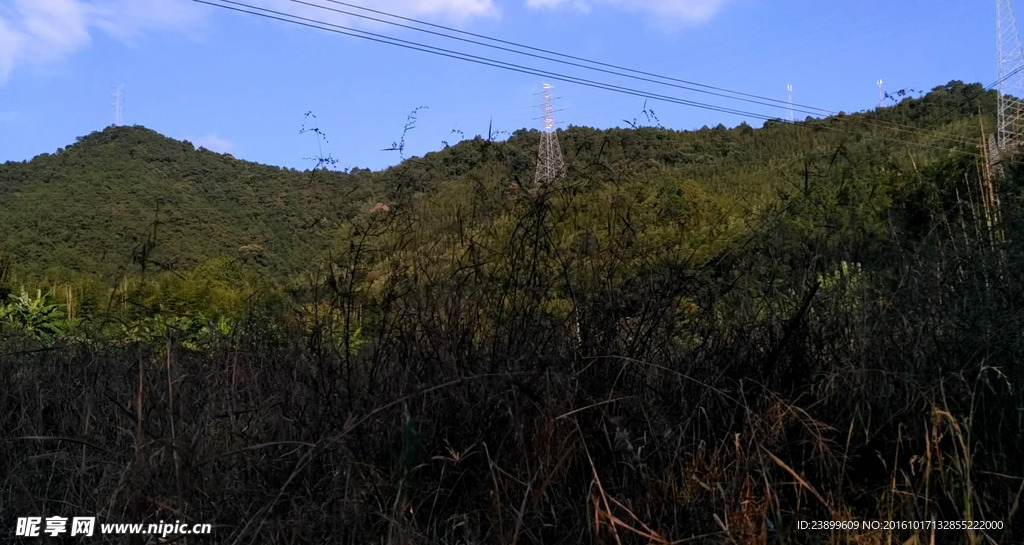 下午的山川 延时摄影