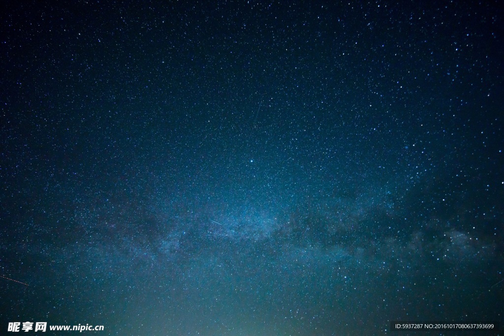 繁星夜空