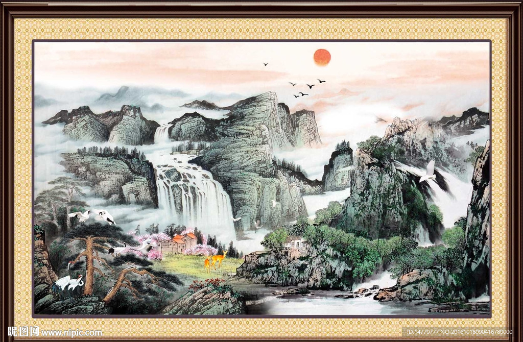 国画山水