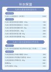 美容美发价格表