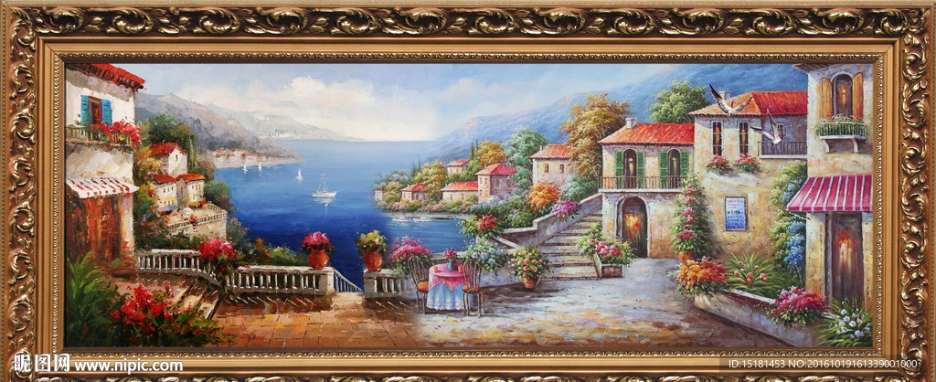 风景油画