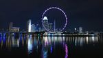 摩天轮夜景