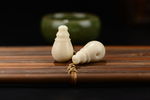 天然象牙果一体式三通
