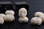 天然象牙果面包圈子平安扣背云