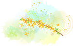 花纹 手绘 底纹 背景 韩式