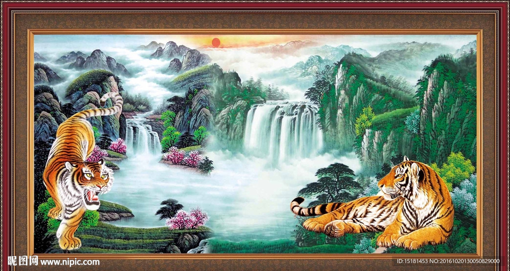 老虎图