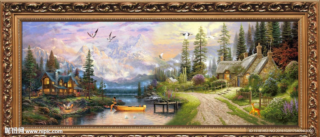 风景油画