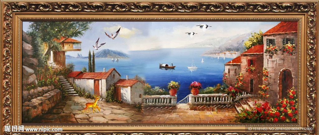 风景油画