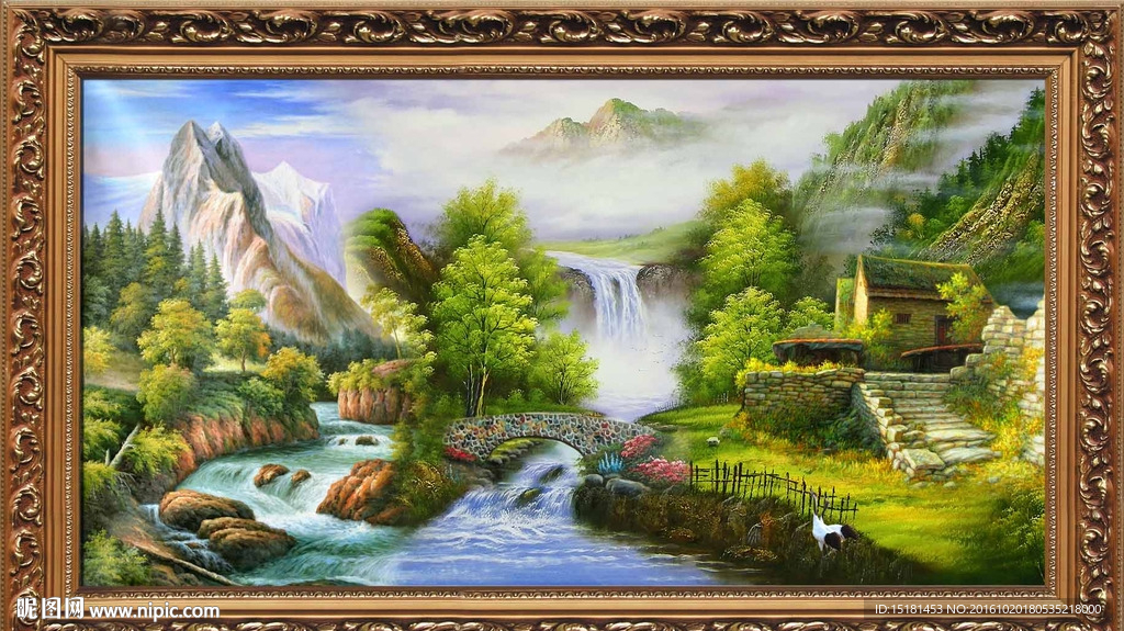 风景油画