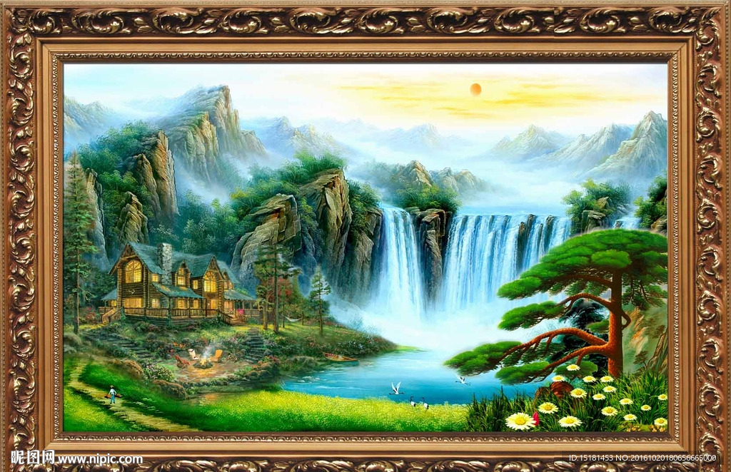 风景油画