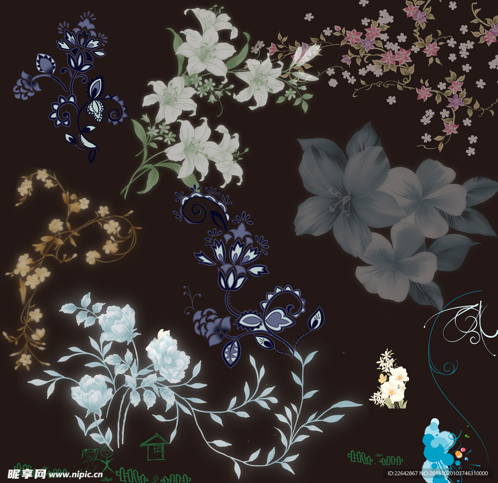 花边