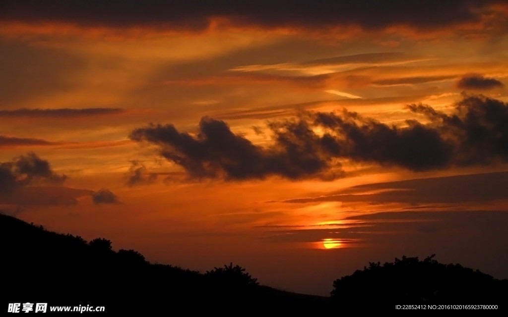 夕阳西下