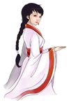 长辫的古装美少女