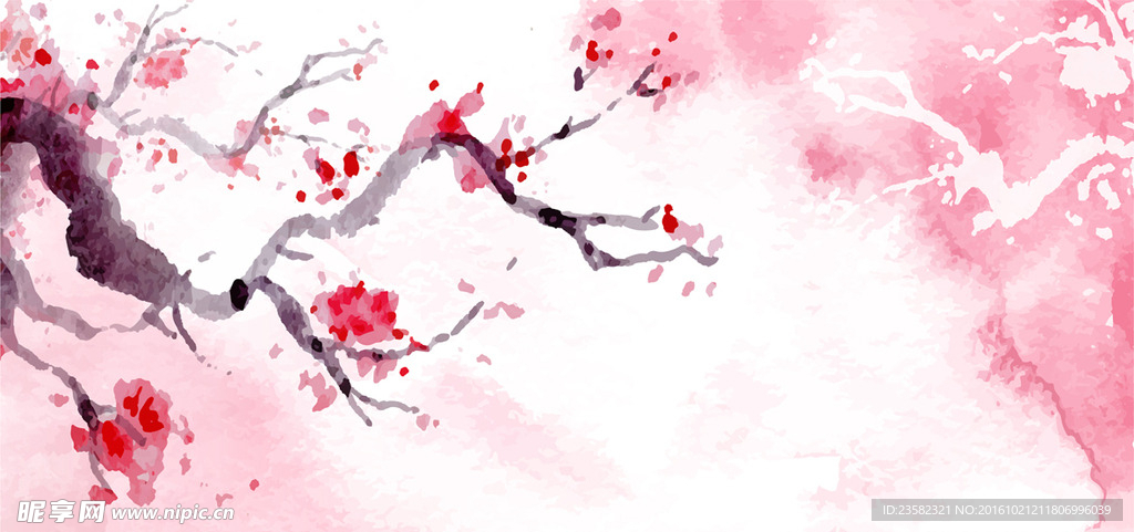 矢量梅花