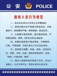 公安局制度牌